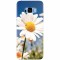 Husa silicon pentru Samsung S8, Daisies Field Flowers