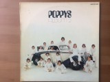 Poppys album 2 disc vinyl lp muzica pop grup vocal cor copii france barclay 1974, VINIL