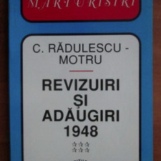 Constantin Radulescu Motru - Revizuiri si adaugiri 1948 (volumul 6)