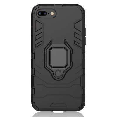 Husa Techsuit Silicon iPhone 7 Plus Negru foto