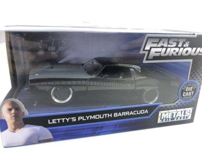 Macheta Fast and Furious Letty&amp;#039;s Plymouth Barracuda foto