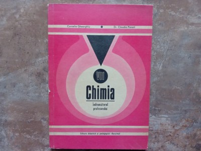 Chimia clasa a VII-a - indrumatorul profesorului - Cornelia Gheorghiu, 1975 foto