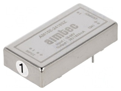 Convertor DC/DC 15W 18V 0,8A foto
