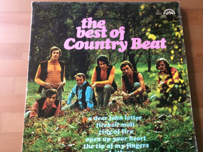 jiri brabec his country beat the best of 1973 disc vinyl lp muzica pop rock VG+ foto