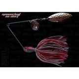 Spinnerbait Bertilure Cu Doua Palete SPINNERBAIT CU SKIRT COLORADO Model SALCIE Culoare ALB - ROSU 14 gr.