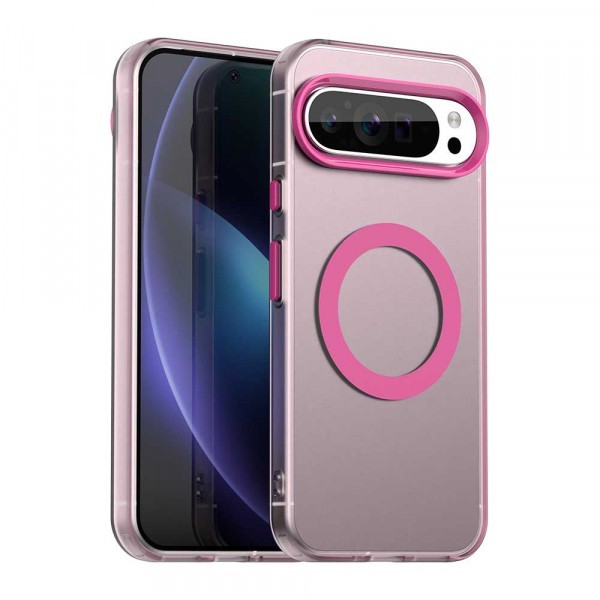 Husa MagSafe pentru Google Pixel 10 Pro / 10, Techsuit, CandyCase, Roz