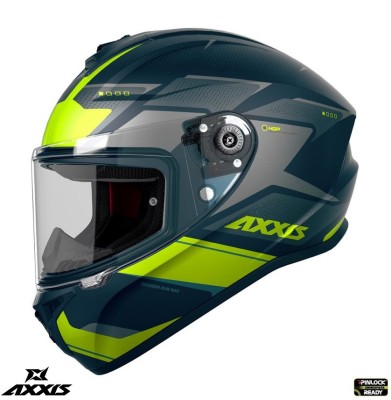 Casca integrala pentru scuter - motocicleta Axxis model Draken S Sunray C2 gri mat &amp;ndash; tip viziera: MT-V-18C L (59/60cm) foto