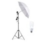 Umbrela cu trepied reglabil 200 cm, bec 45W, Dactylion