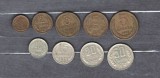 URSS (RUSIA) - LOT 9 MONEDE 1, 2, 3, 5, 5, 10, 15, 20, 50 COPEICI (2)