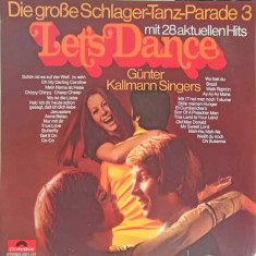 Disc vinil, LP. Let's Dance - Die Große Schlager-Tanz-Parade 3-Gunter Kallmann Singers
