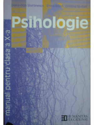 Doina-Olga Stefanescu - Psihologie - Manual pentru clasa a X-a (2002) foto