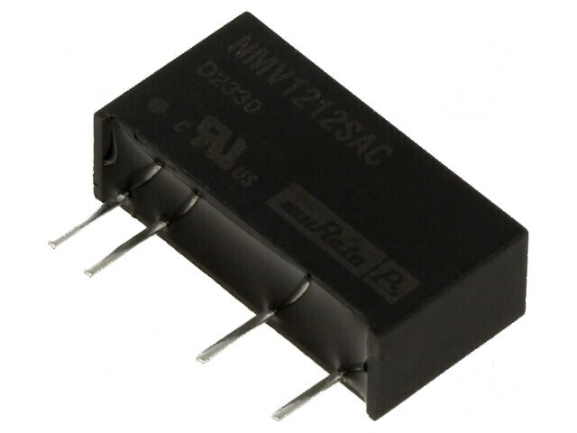 Convertor DC/DC 1W 10,8-13,2V la 12VDC 84mA SIP