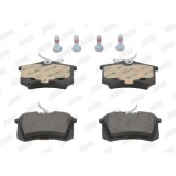 Set placute frana Jurid 571361J, parte montare : punte spate