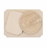 Set tocator mixt 3 piese, 35x25 cm / EXT 10143