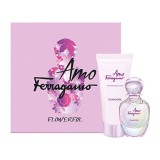 Amo Ferragamo - Flowerful Set Salvatore Ferragamo: Amo Ferragamo Flowerful, Eau De Toilette, For Women, 50 ml + Amo Ferragamo Fl