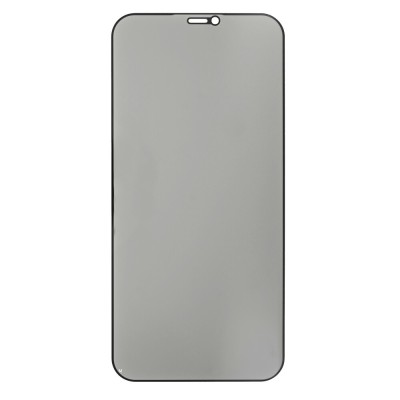 Folie de sticla securizata DEPOX&amp;reg; pentru protectie compatibila iPhone 12 Pro Max, 3D, Anti-spy, neagra, acoperire full-cover foto