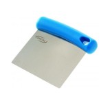 Taietor-cutit-racleta aluat coca din inox, flexibil