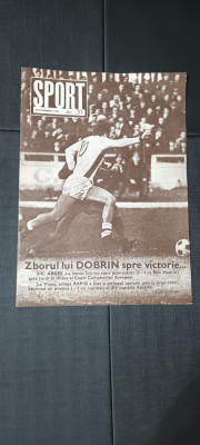 Arges Pitesti Dobrin Revista Sport octombrie 1972 foto