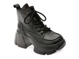 Ghete GRYXX negre, 68216, din piele naturala