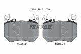 Set placute frana disc Mercedes Cle, E-Class, E-Class All-Terrain, E-Class T-Model, Glc, S-Class Motor 180, 180, 200 4-matic, 7x16x9mm, OE 0004200604