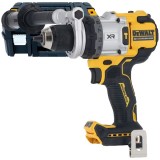 Dewalt DCD1007NT - Masina de gaurit si insurubat cu percutie fara acumulatori si incarcator Li-Ion 18 V - Ah 169 Nm motor fara perii led iluminare val