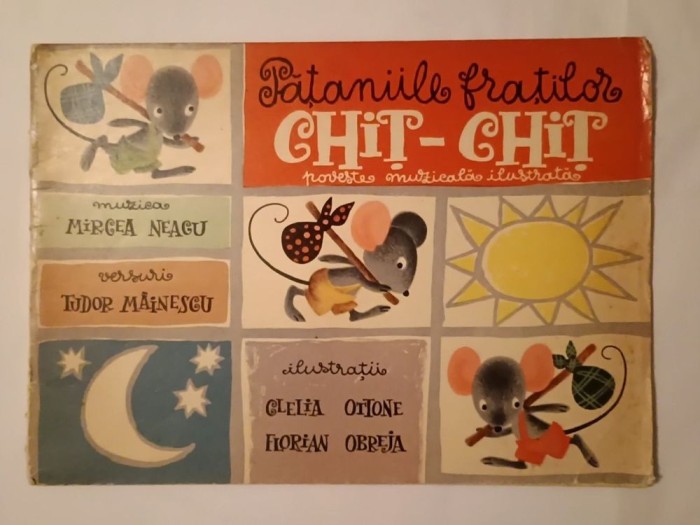 Pățaniile fraților Chiț-Chiț (ilustrații Clelia Ottone; Florian Obreja)