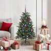 VidaXL Brad de Crăciun artificial Verde 120 cm PVC și metal și plastic 3395538