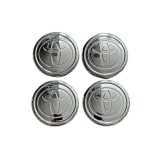 Set 4 capace jante aliaj TOYOTA, 57mm, Chrome