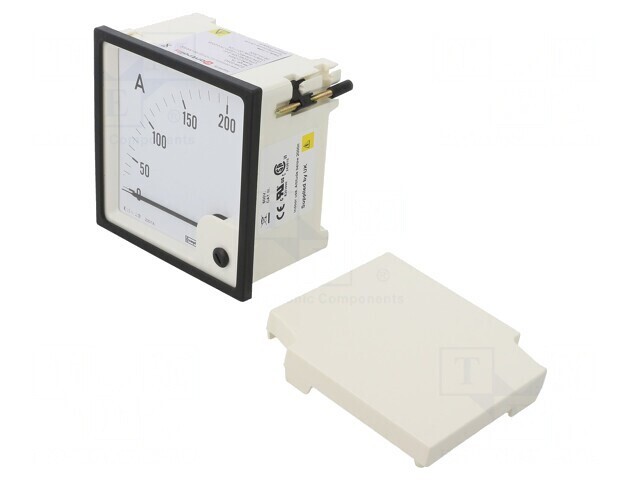 Ampermetru panou AC 0-200A True RMS Clasa 1.5 50-60Hz