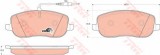 Set placute frana,frana disc LANCIA PHEDRA (179) (2002 - 2010) TRW GDB1503
