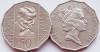 2399 Australia 50 cents 1995 Elizabeth II (Edward &quot;Weary&quot; Dunlop) km 294, Australia si Oceania