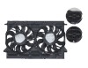 Ventilator radiator Audi A4, A5, A7, A8, Q7, Q8; Porsche Cayenne, motor: 1.4 Tfsi, 2.0 TDI, 2.0 Tfsi, 2.9 V6 T, 3.0 TDI, 3.0 V6 T, 2X 370 mm; pini,
