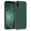 Husa pentru Apple iPhone X / iPhone XS, Silicon, Verde, 42495.171, Carcasa, Kwmobile