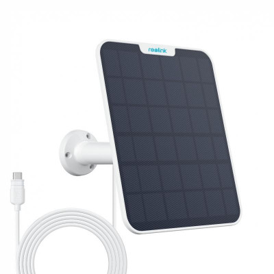 Panou solar cu mufa USB-C pentru camerele de supraveghere Reolink foto