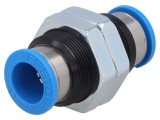 Racord Push-in Filetat Alamă Nichelată 0,95-6bar