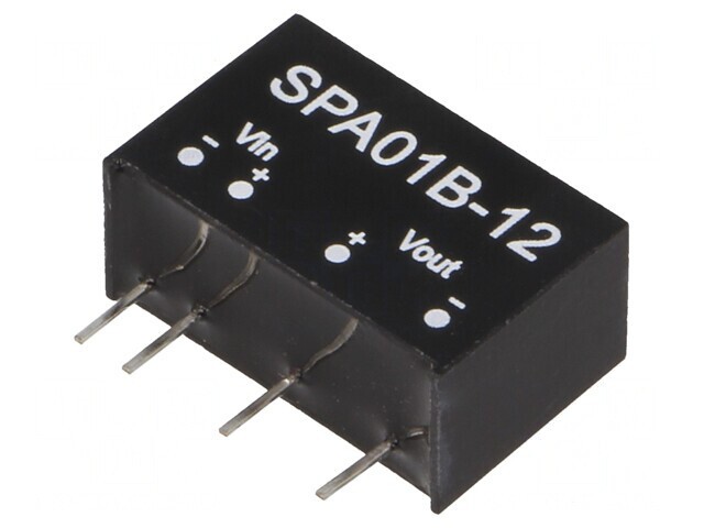 Convertor DC/DC 1W 18-36V la 12V 8-83mA SIP6