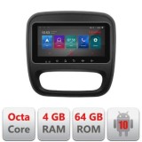 Navigatie Renault Trafic 2014-2017 I-rt09 4+64 ecran 10.33&quot; Android Waze USB Navigatie Internet Youtube Radio CarStore Technology