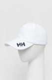 Helly Hansen șapcă culoarea alb, cu imprimeu 67517