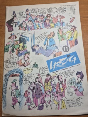 revista umoristica - urzica - 15 iunie 1971 foto