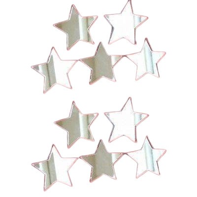Set 100 Oglinzi Acrilice Autoadezive, Model STELE, 4x4 cm, Silver - Ideale pentru decorarea peretilor, MyStyle&amp;reg; foto