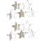 Set 100 Oglinzi Acrilice Autoadezive, Model STELE, 4x4 cm, Silver - Ideale pentru decorarea peretilor, MyStyle&reg;