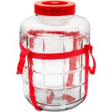 Borcan sticla cu capac de plastic cu supapa Tragar 26L CNN50636