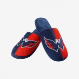 Washington Capitals papuci de bărbați Logo Staycation Slipper - L = 44-45 EU