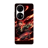 Husa compatibila cu Huawei Nova 8i model Demon Slayer Tanjiro, Silicon, TPU, Viceversa