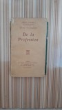 De la Profession - Emile Faguet