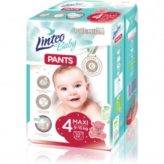 Linteo Baby Pants scutece de unică folosință tip chiloțel Maxi Premium 9-15 kg 22 buc