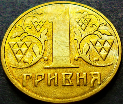 Moneda 1 GRIVNA - UCRAINA, anul 2003 *cod 1919 B foto