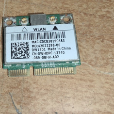 Placa wireless wlan mini PCI-e half Broadcom BCM94313HMG2L 802.11b/g/n