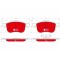 Placute frana Volvo S60 1 (384), S70 (874), S80 1 (184), V70 1 (875, V70 2 (285), Xc70 1 Cross Country (295), punte fata, nu este pregatit pentru sen