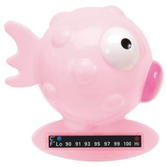 Termometru digital in forma peste pentru baie Chicco, roz